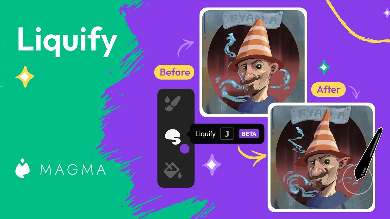Magma's new Liquify tool is here...