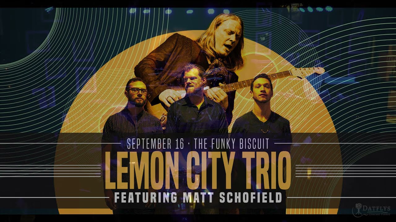 Lemon City Trio with Matt Schofield 2023 09 16 Boca Raton, Florida - The Funky Biscuit