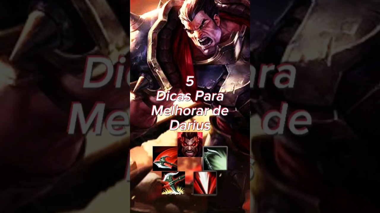 5 Dicas para aprender a jogar de Darius #Darius #comojogarbemwildrift #leagueoflegendswildrift