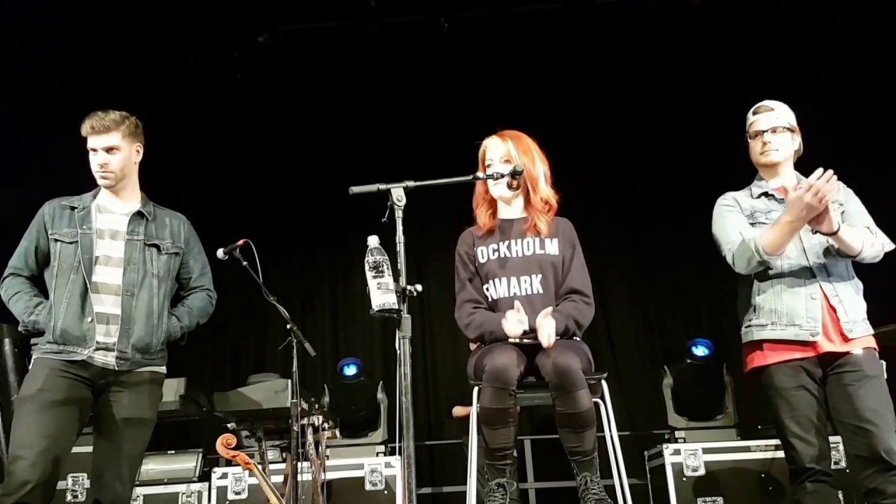 Lindsey Stirling Q&A + soundtjeck dk 2017