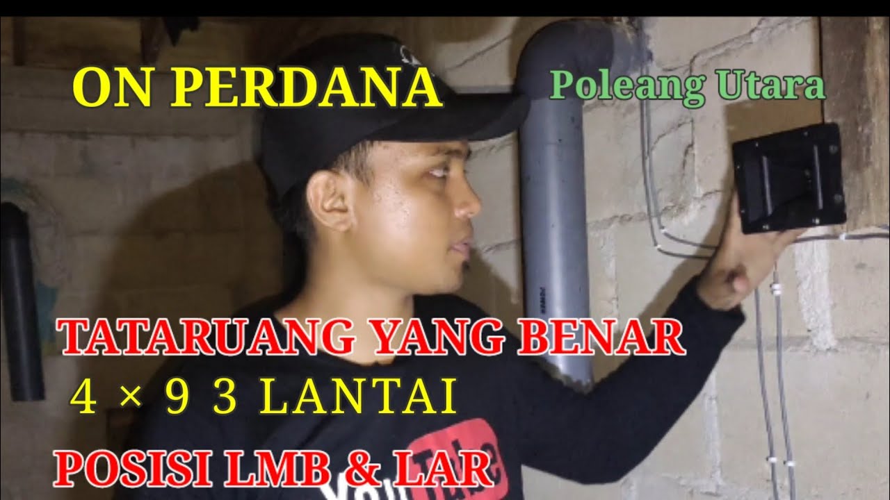 On perdana tata ruang yang benar RBW 4X9 Lokasi poleang Utara desa lawatoea