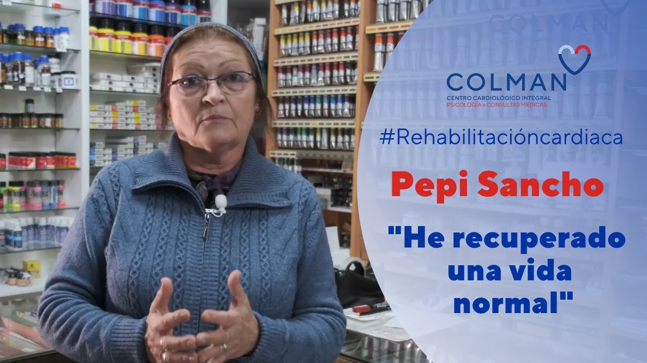 Testimonio: Pepi Sancho recupera su vida después de un infarto 💔