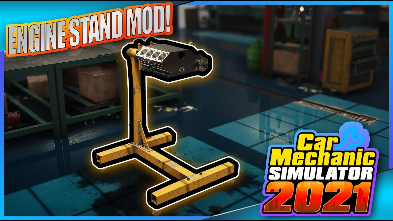 This MOD is a TIMESAVER! + New Build! -  Engine Stand Mod- CMS21 EP 5