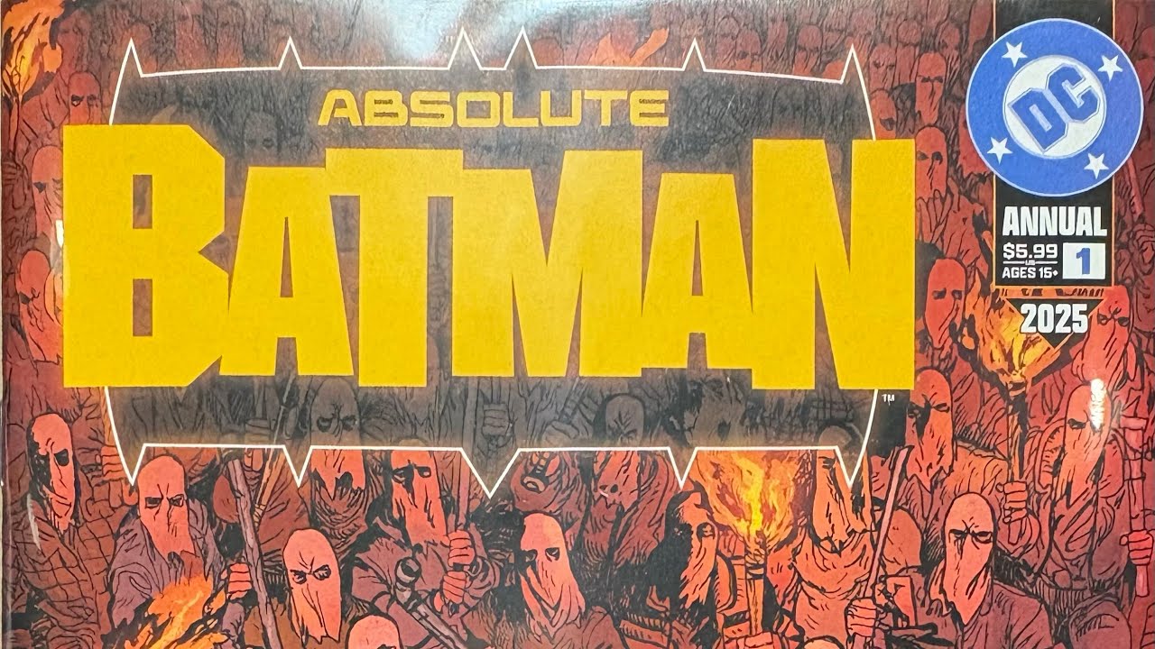 Absolute Batman Comic Book vs Hardcover 