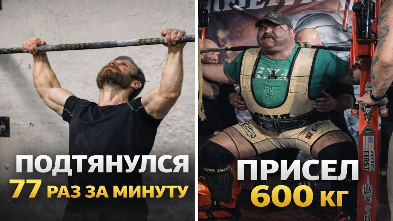 ТРЕШ РЕКОРДЫ В СИЛЕ ! ПОДНИМАЮТ В ЧЕТВЕРТЬ ШИШЕЧКИ