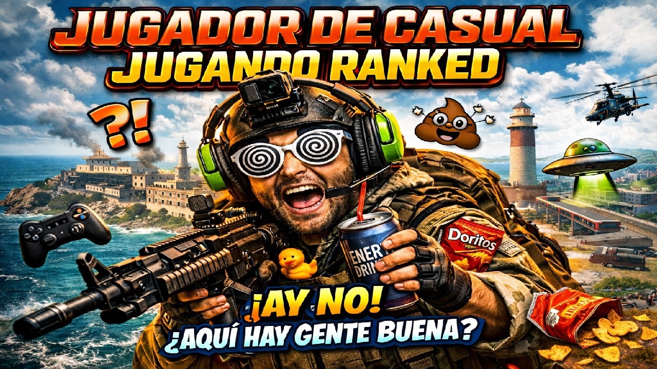🤠Jugador de casual jugando Ranked en Warzone Nocturno🤠