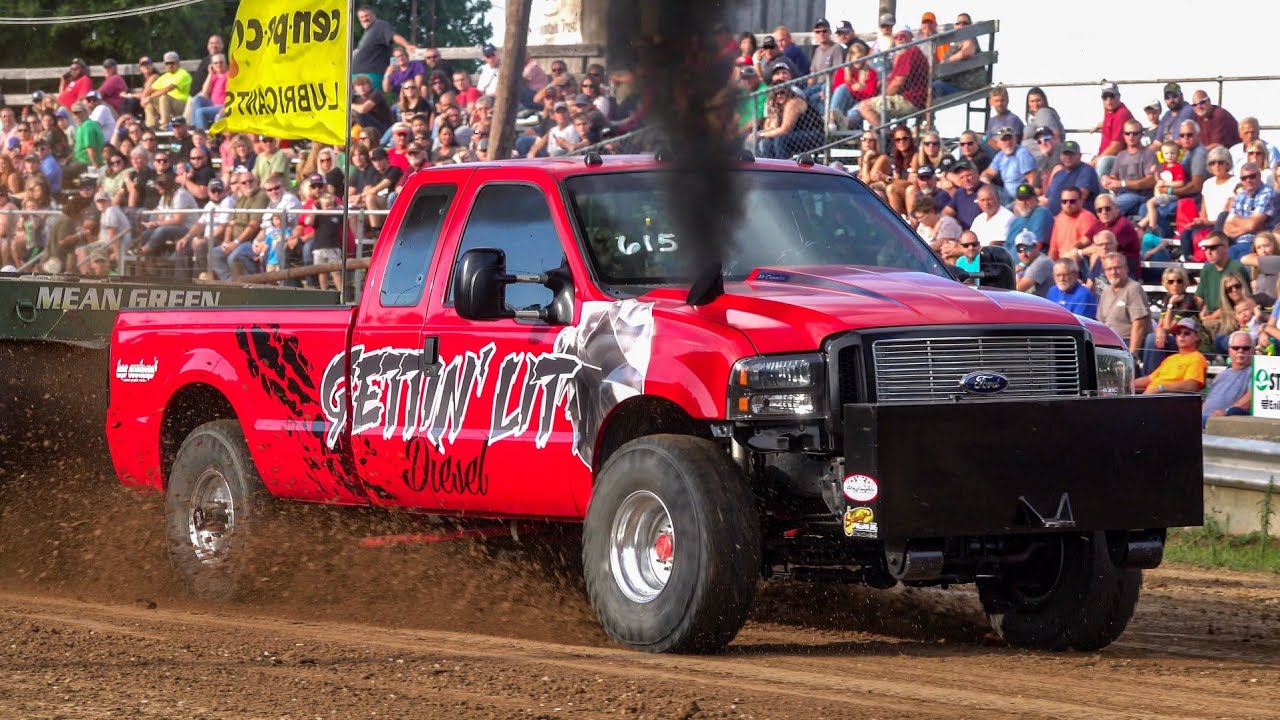 Diesel Truck Pull 2021 Idaville, Indiana. 2.6 Pro Street Diesel Trucks. Indiana Pulling League