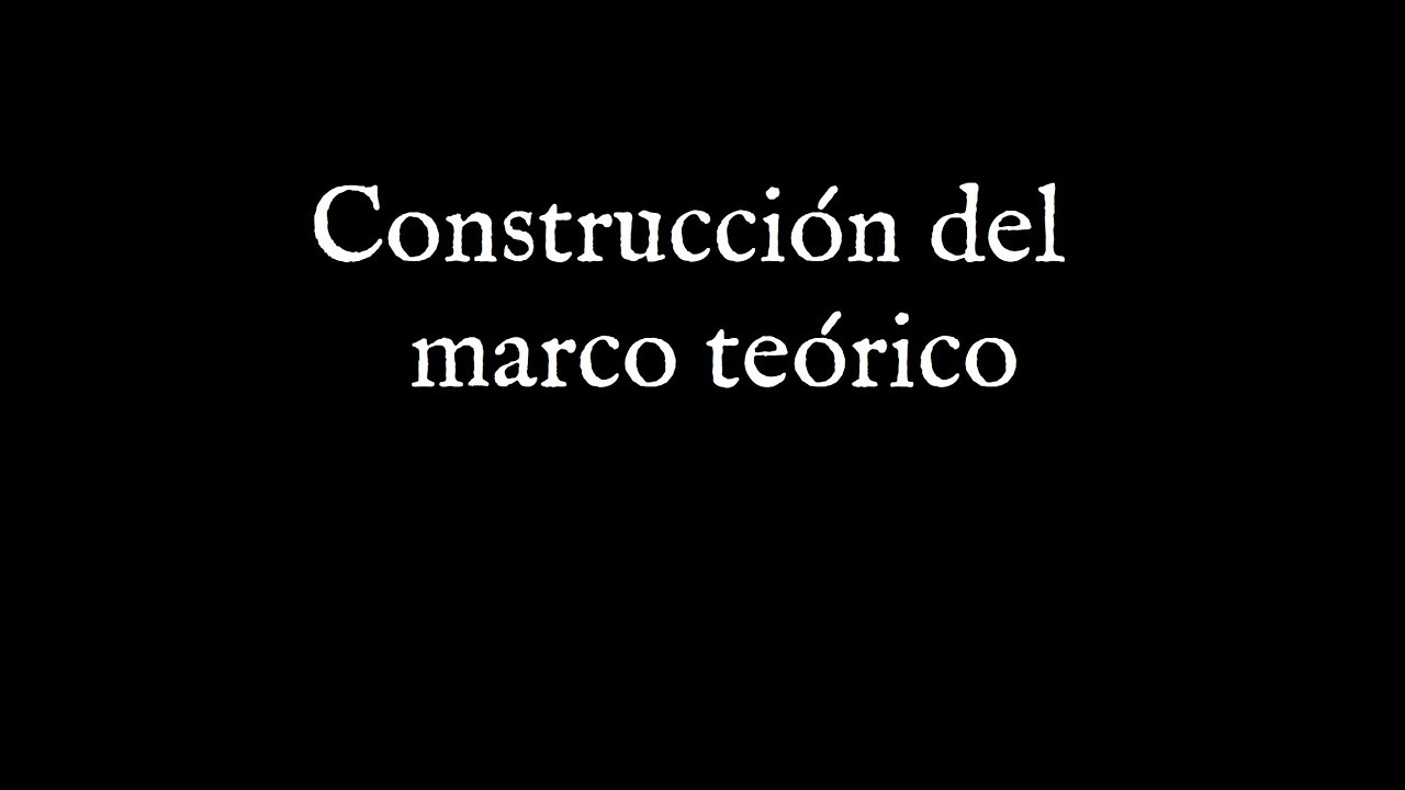 Fundamentos de Investigación - U3 - Construcción del marco teórico - Lectura