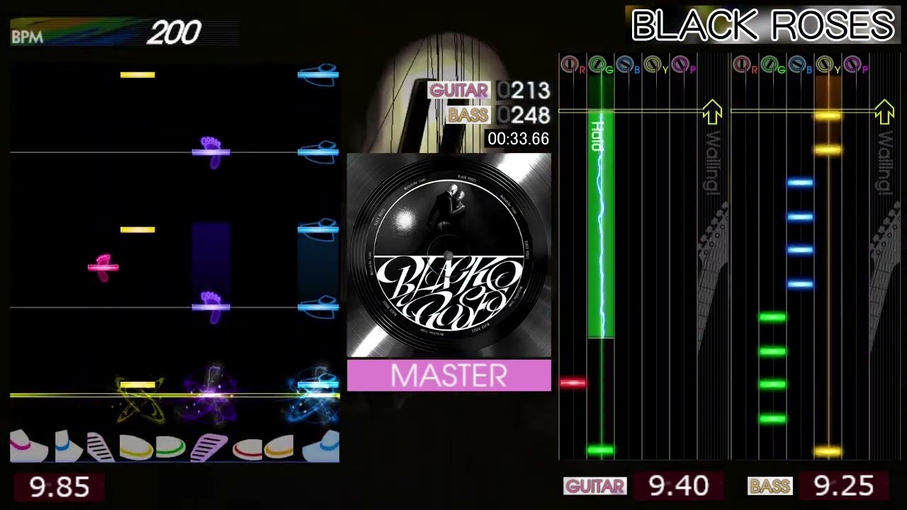 GITADORA / BLACK ROSES - MASTER (GITADORA Tri-Boost Re:EVOLVE)