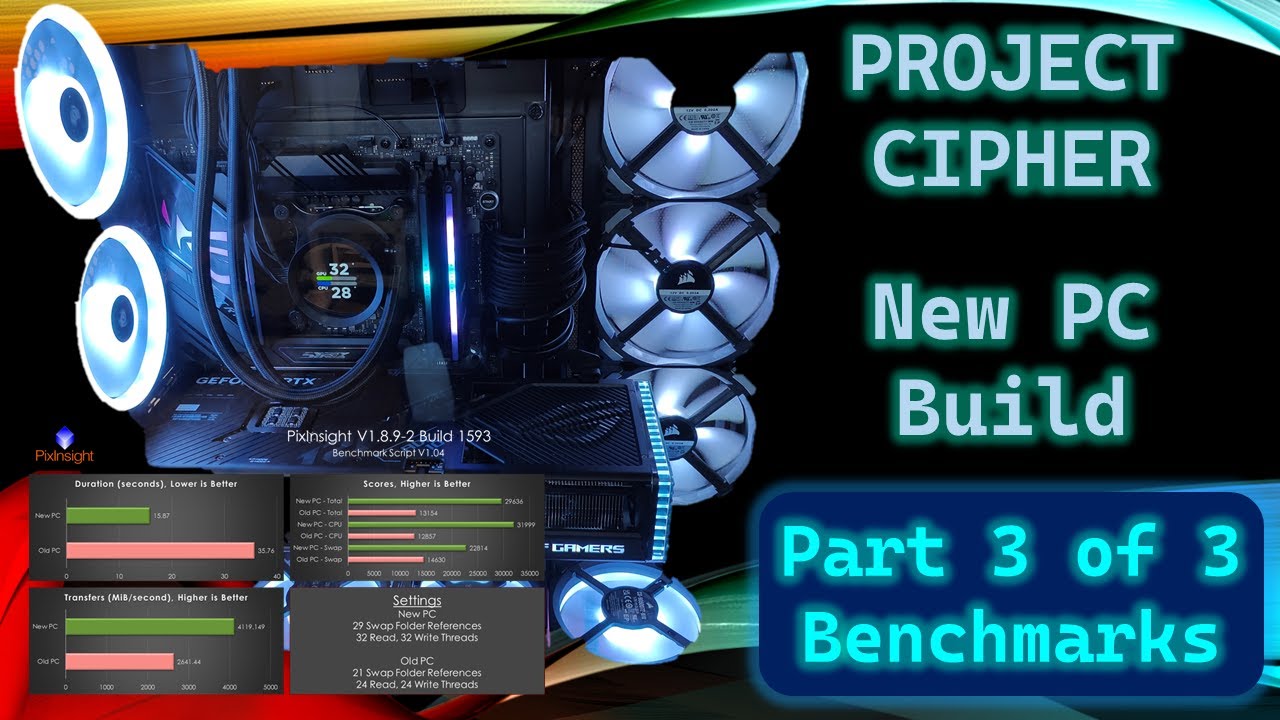Project Cipher - New PC Build (Part 3 of 3) - Issues and Benchmarks!