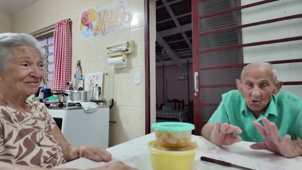 O presente que o vovô vai fazer para a vovó  ❤😍