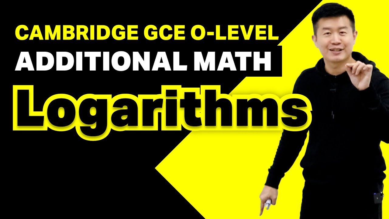 Logarithmic Functions | Achevas O-Level/IP Additional Math Tuition