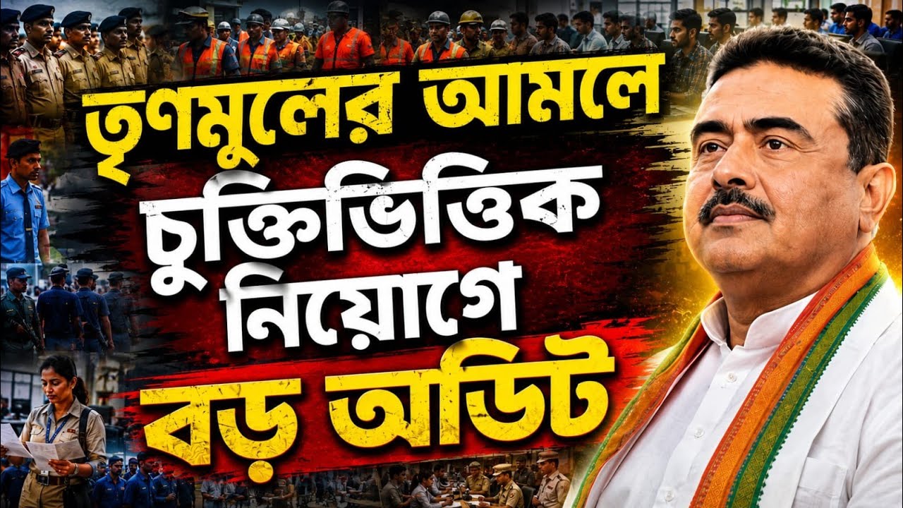 🚨 চুক্তিভিত্তিক নিয়োগে বড় অডিট!
