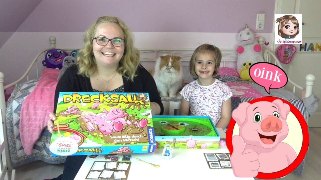 DRECKSAUse - Saumäßig durch den Matsch - Schweinisches Wettrennen | Kosmos Kinderspiel