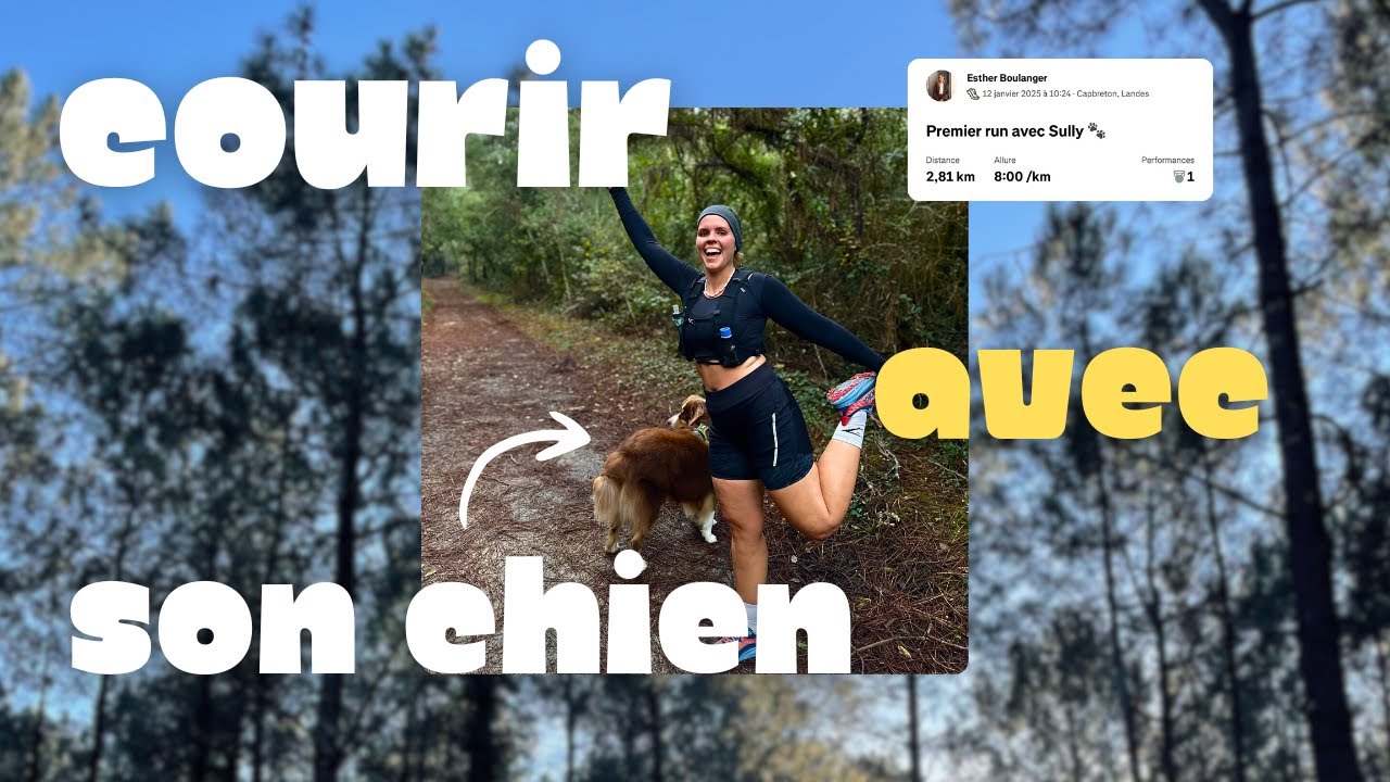 5 conseils pour courir avec son chien｜vlog, running