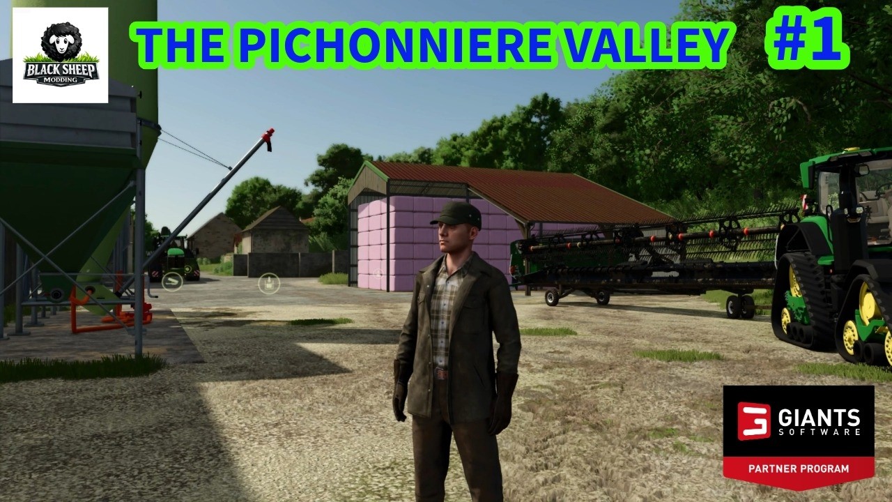 the pichonniere valley| blacksheep modding| Farming simulator 25|#1