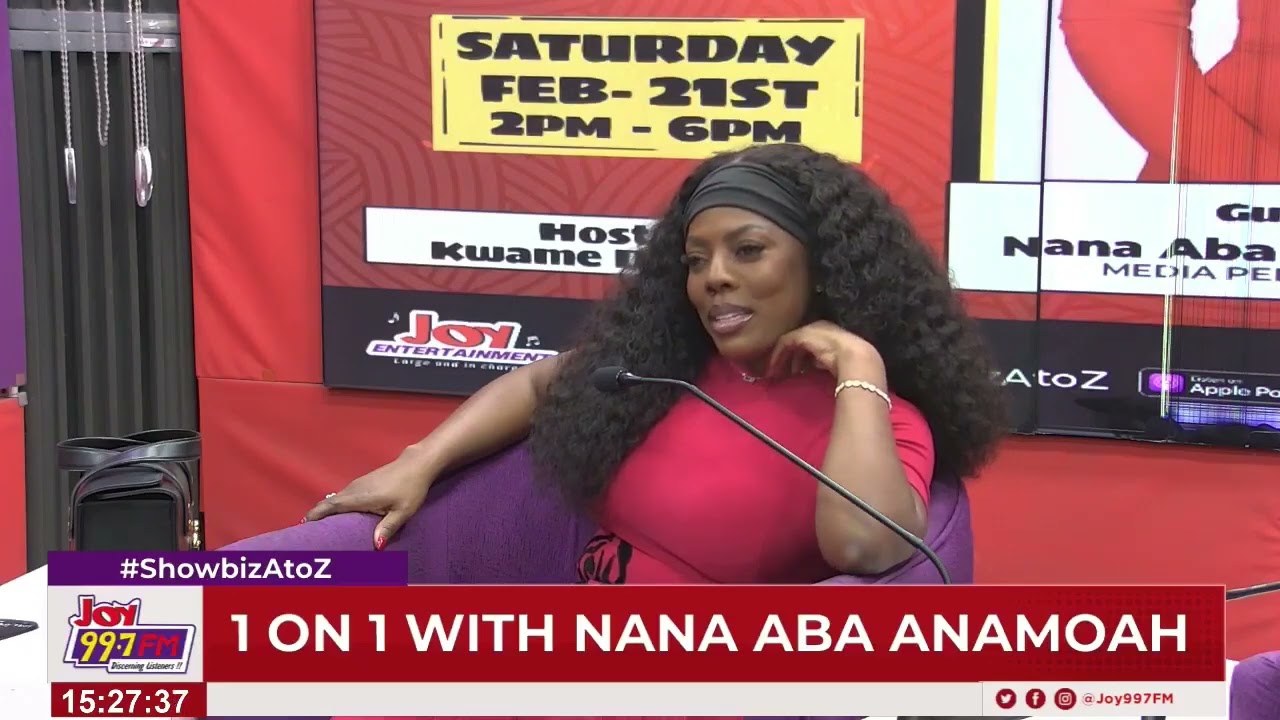 Nana Aba Anamoah Reacts to Being Called Rosemond | Funny Studio Moment | Showbiz A-Z