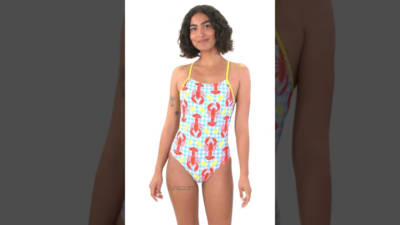 Sporti Seaside Pinch Micro Back One Piece Swimsuit (26-40) | SwimOutlet.com