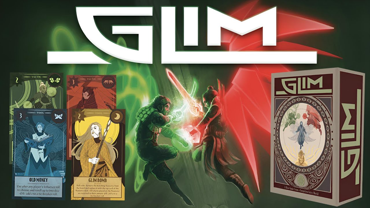 GLIM: A dice game played by the fairies of a forgotten world