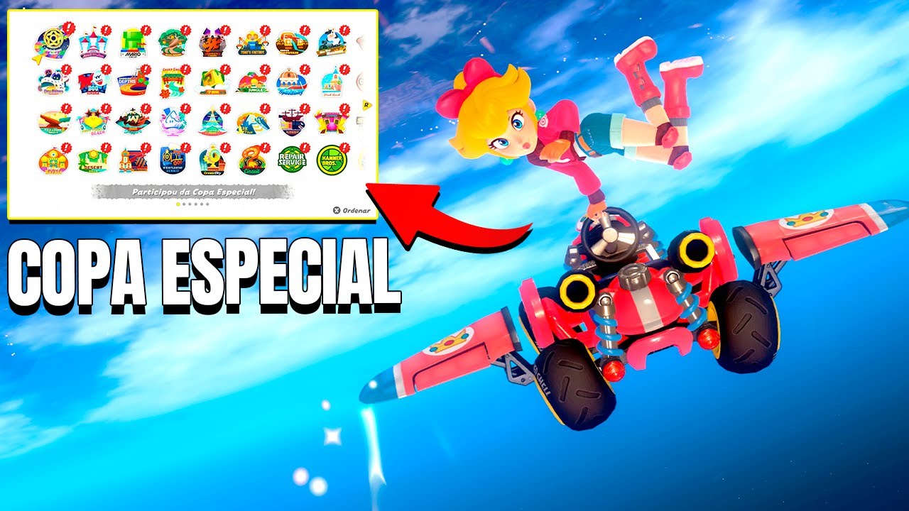 COPA SECRETA MARIO KART WORLD SWITCH 2 [ RAINBOW ROAD ]