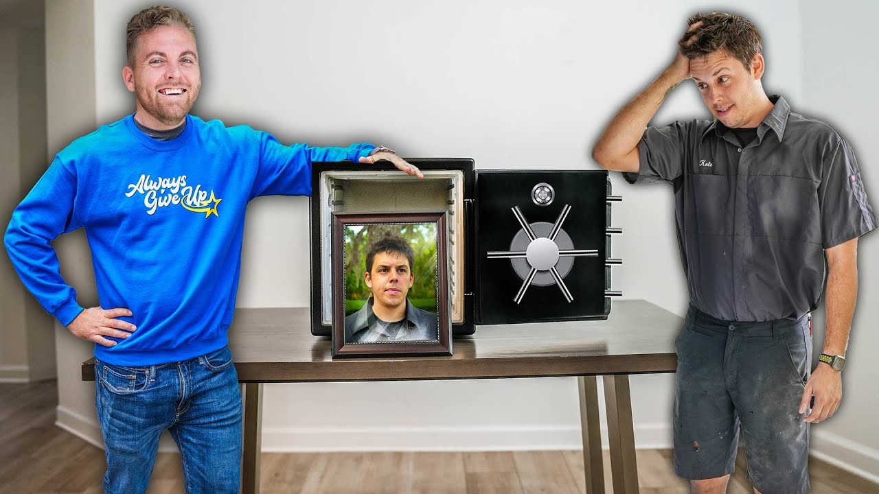 Hiring a Locksmith to Open My Safe That Has a Picture of Him in It