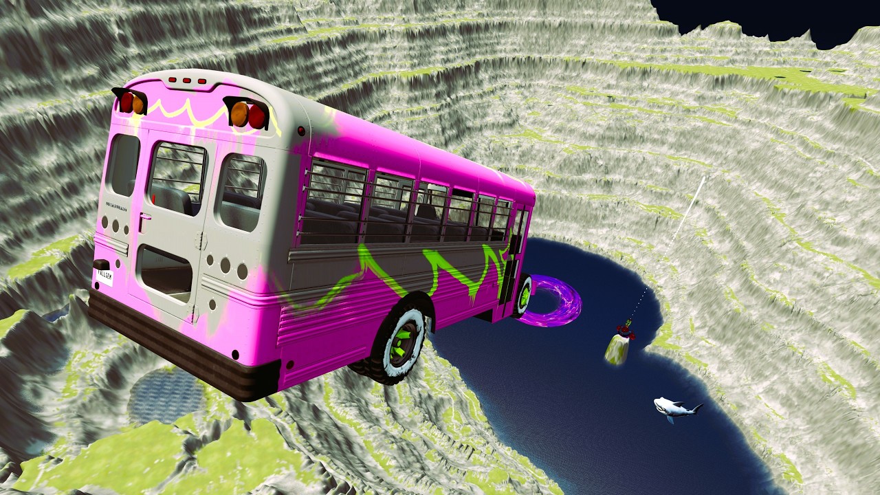 Car Random #Cars Big And Small Jumps And Crashes #13  BeamNG Drive  #USA