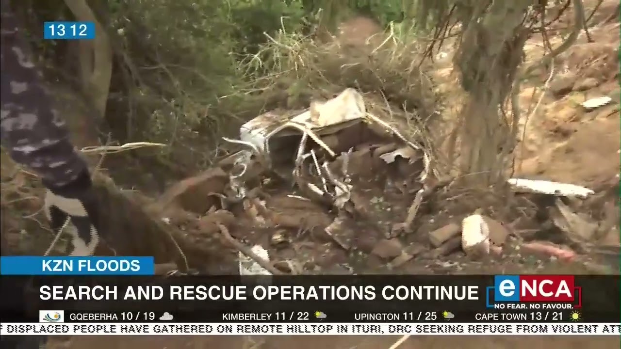 KZN Floods | Rain hampers rescue efforts