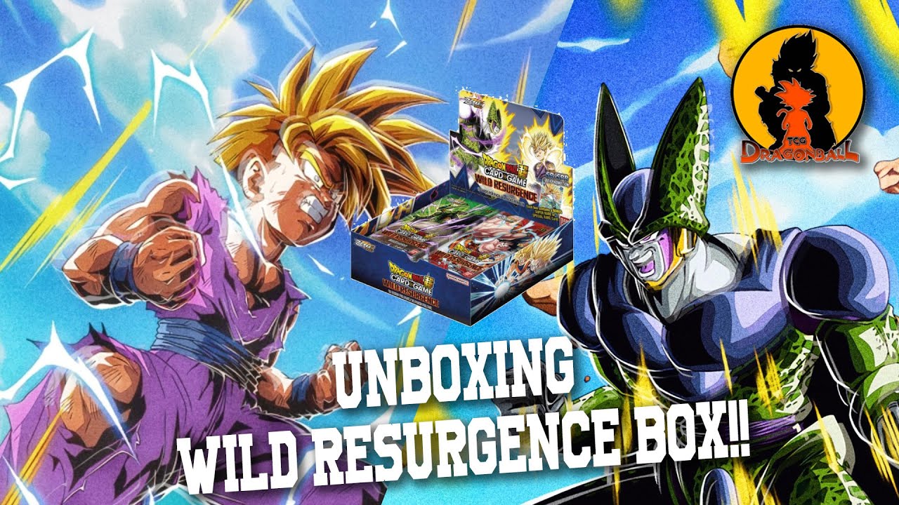 UNBOXING BT21 WILD RESURGE DRAGON BALL SUPER CARD GAME