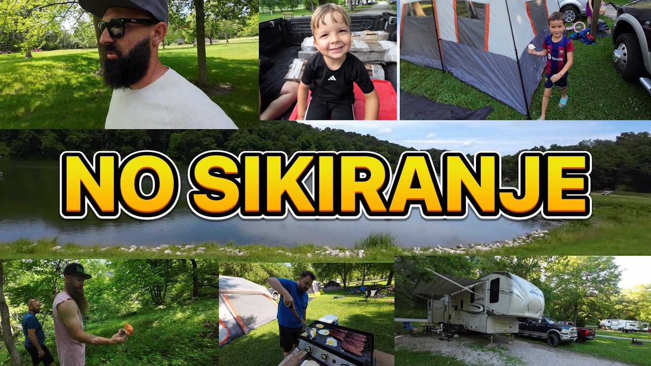 KAMPOVANJE/ODMARANJE I LOV NA GLJIVE 😁