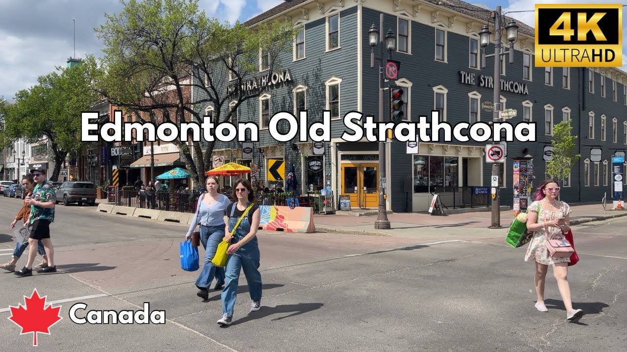 Edmonton Old Strathcona Walk | May 2025 🇨🇦