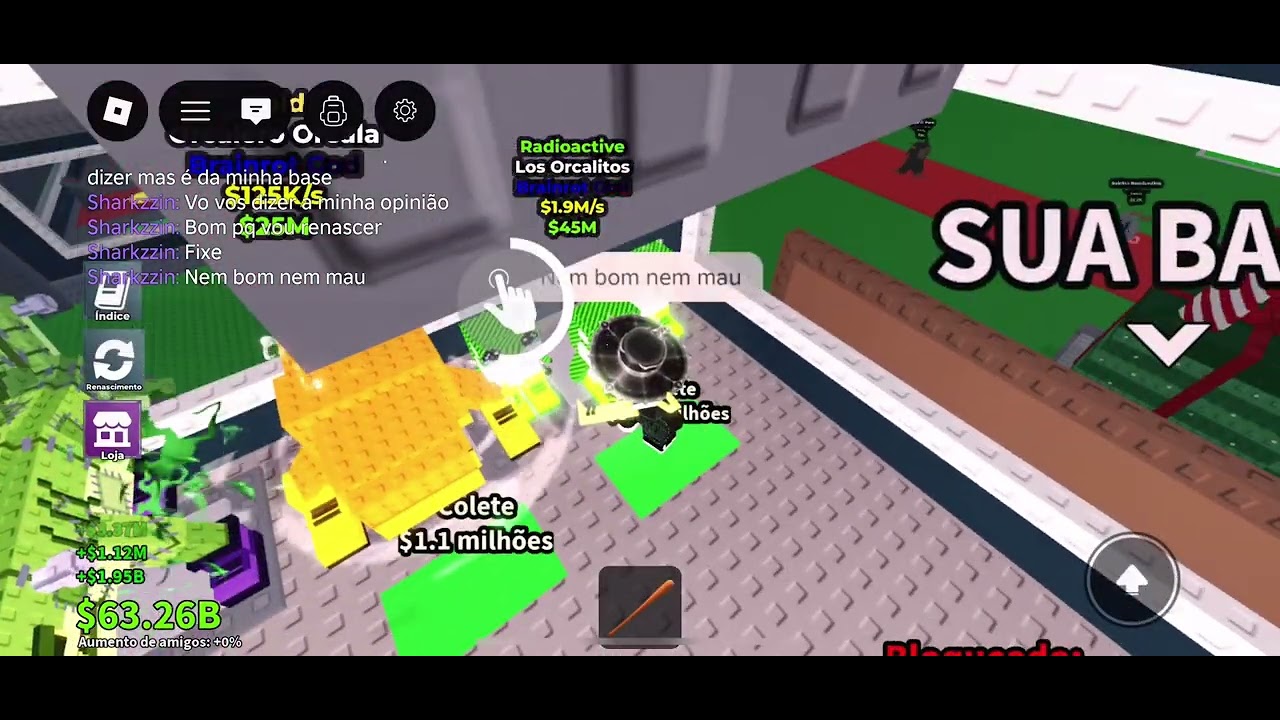 Mostrando a minha base até agora🤣