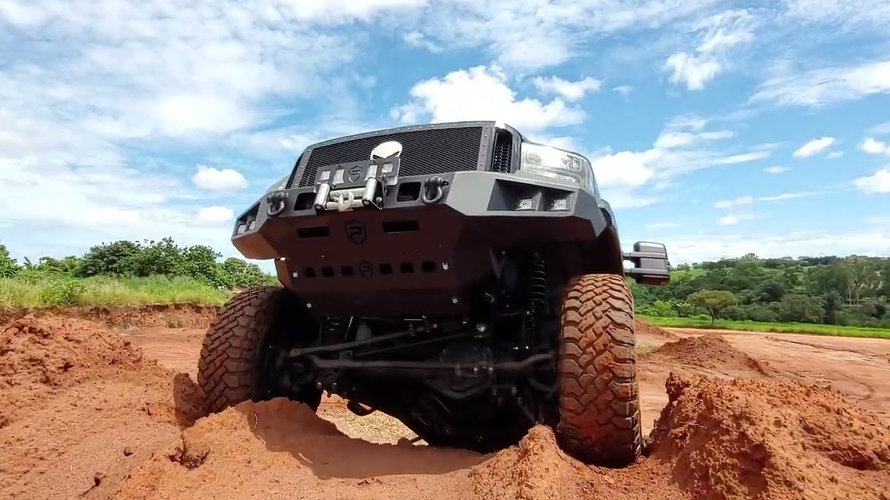 F-250 cabine dupla 6BT BI-TURBO | Penna Off-Road *DEU RUIM*