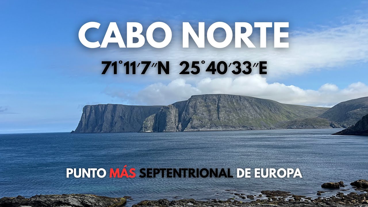 Llegamos al CABO NORTE geográfico, el FIN del MUNDO.