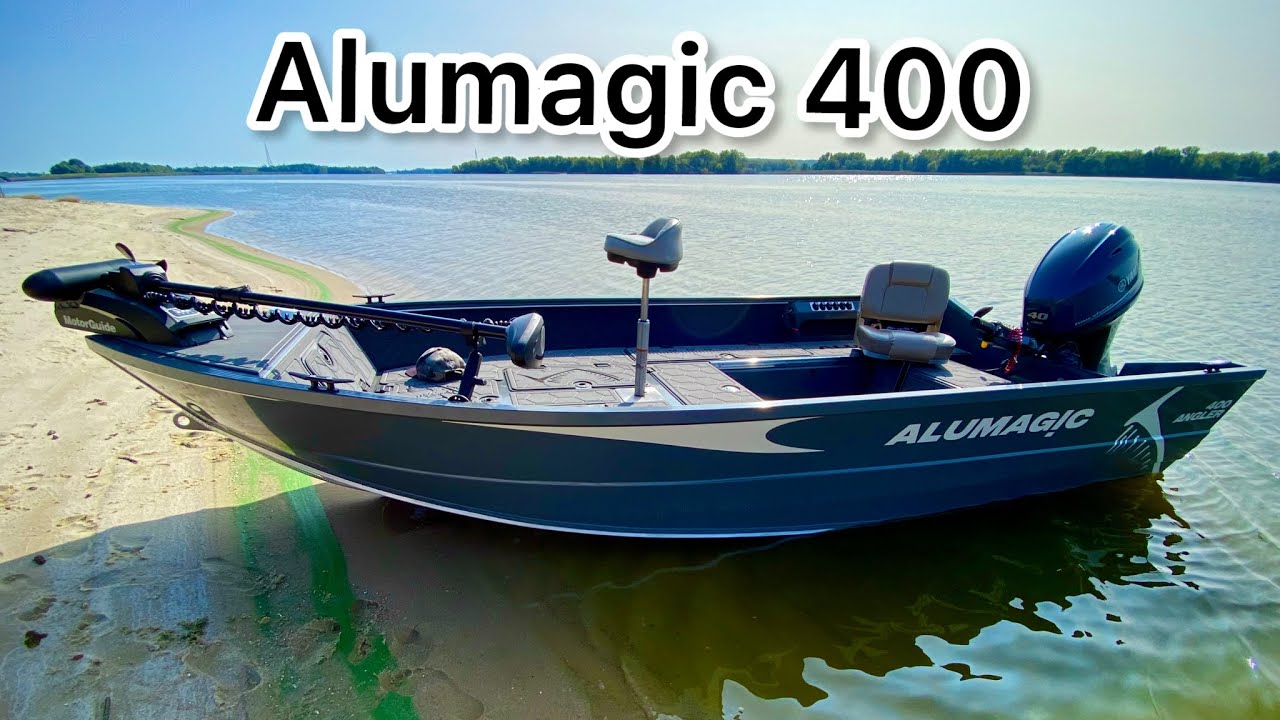 Мій НОВИЙ ЧОВЕН! Alumagic 400 МАЙБАХ в своему класі🚤🚤🚤