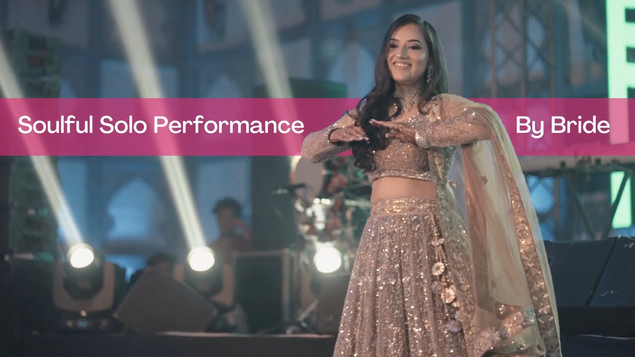 Don't Miss This Soulful Bridal Solo | Indian Wedding | WedMeGood