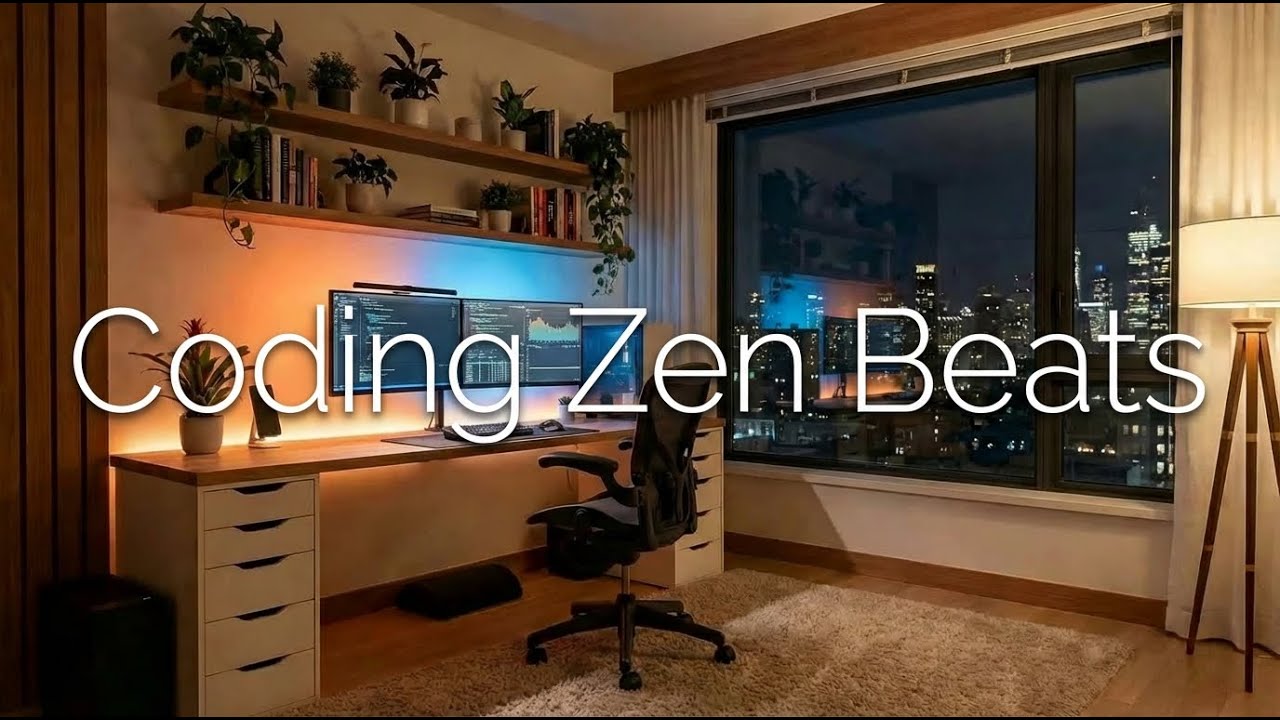 Coding Focus Music – Minimal Beats for Programmers  Zen Beats Lounge 2026