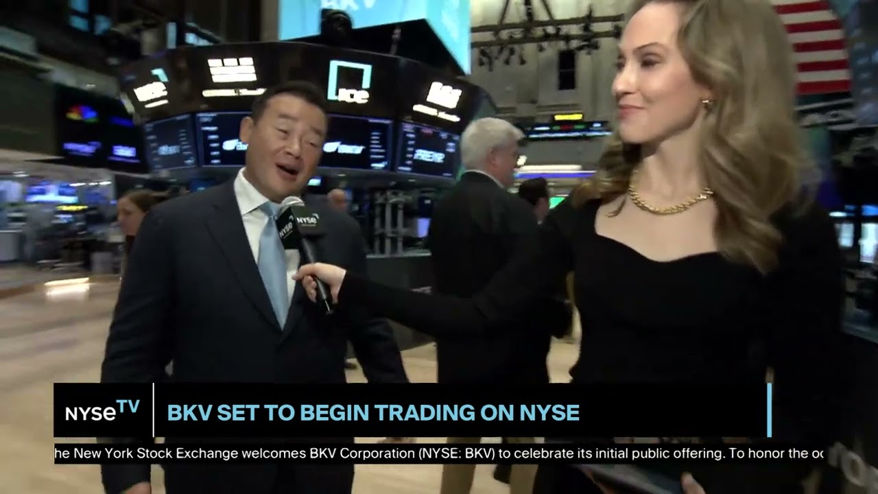 Chris Kalnin, CEO at BKV Joins NYSE TV Live