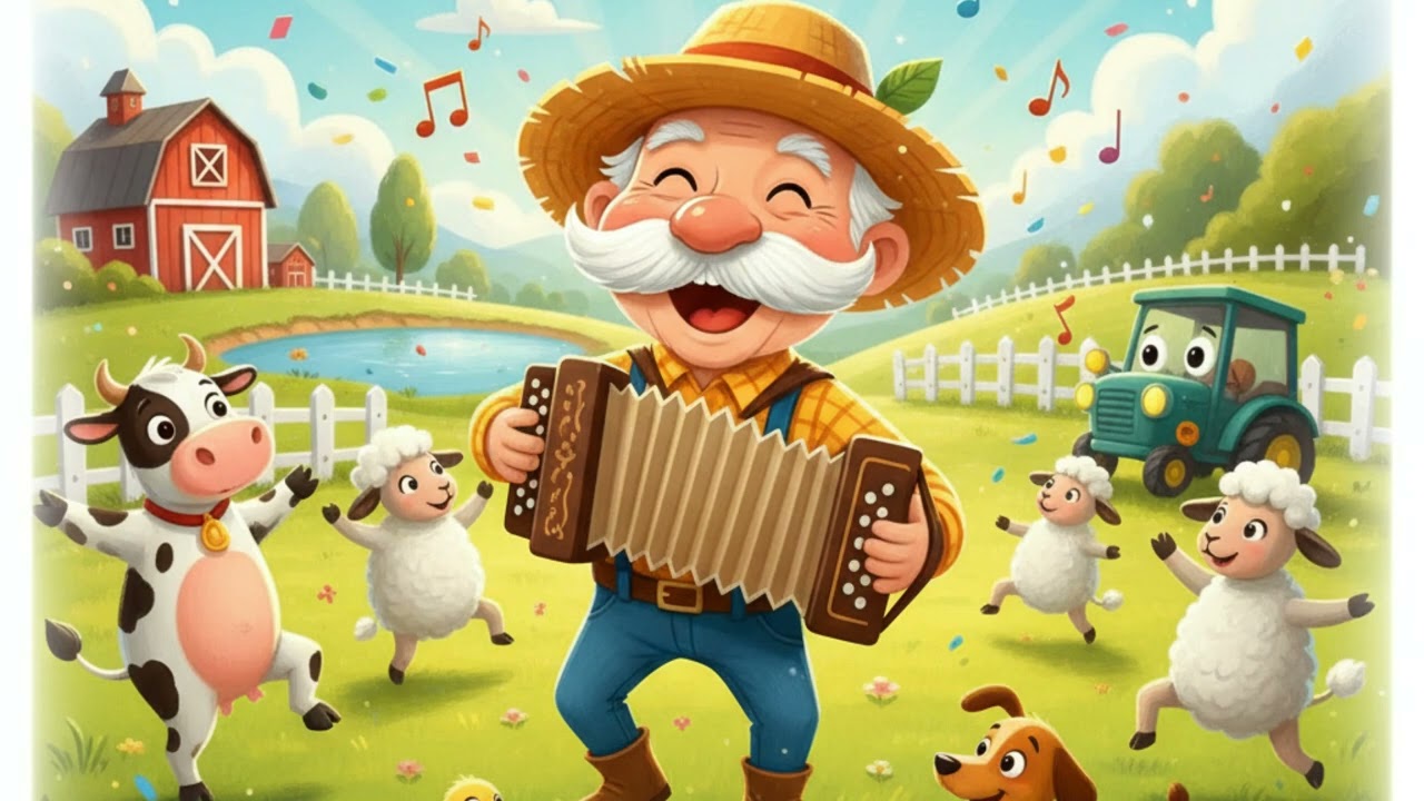 VESELI SELJAK I HARMONIKA 🪗 Pjesmica koja zove na ples!