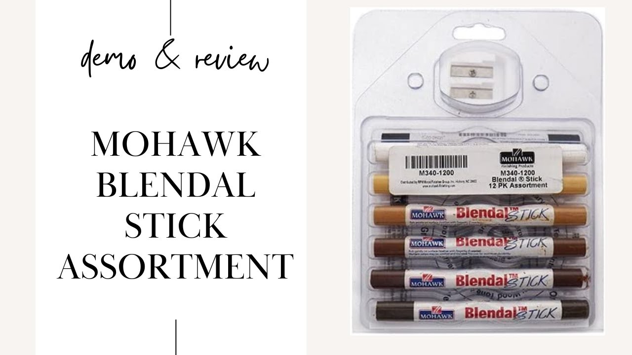 How to Use Mohawk Blendal Sticks to Repair Furniture & Damaged Wood!