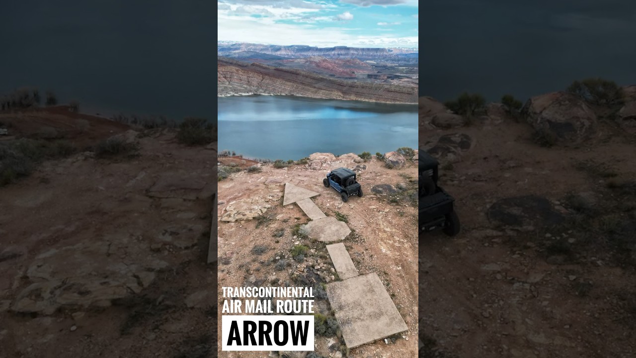 Concrete Arrows That Guided America&rsquo;s First Airmail Pilots - Quail Creek Reservoir