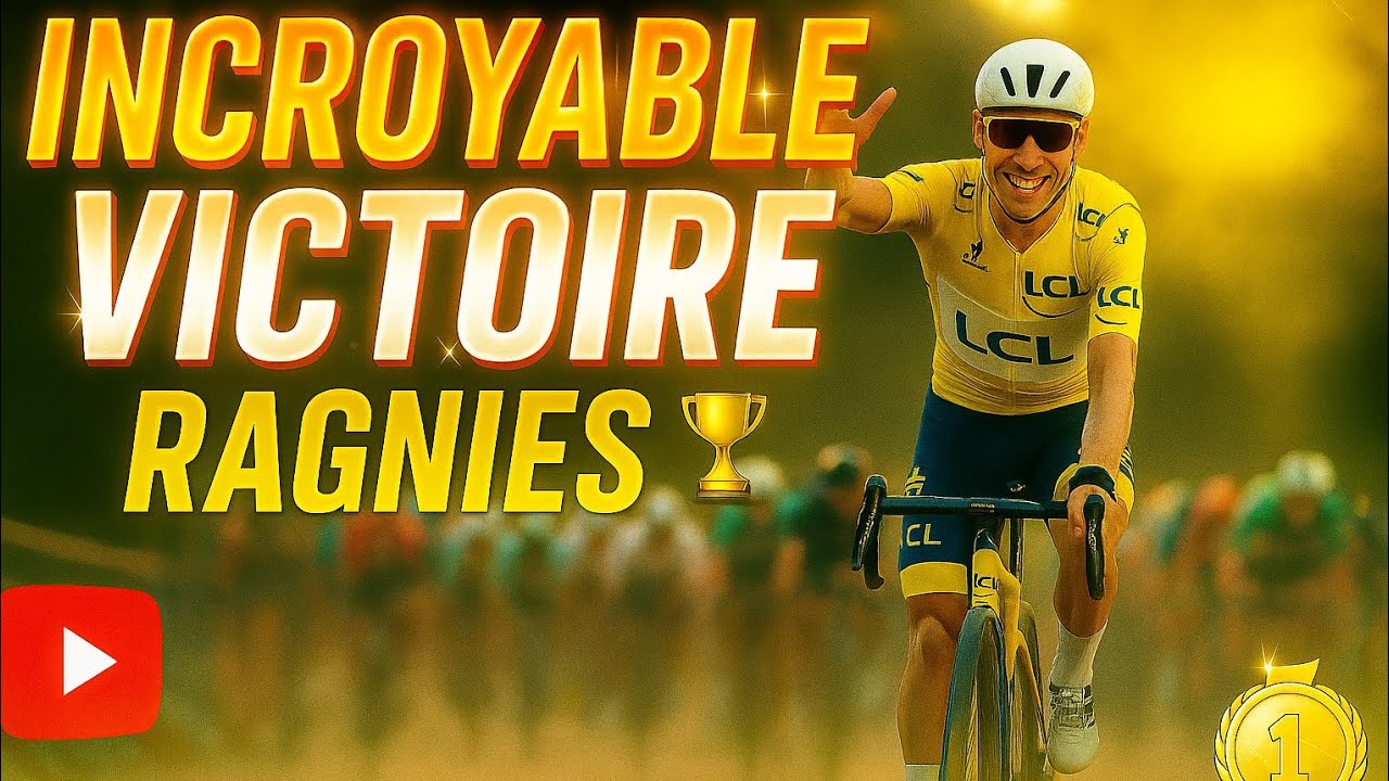 VICTOIRE CYCLISME Gp Ragnies 🚴 | Sprint Final Épique ! 🥇