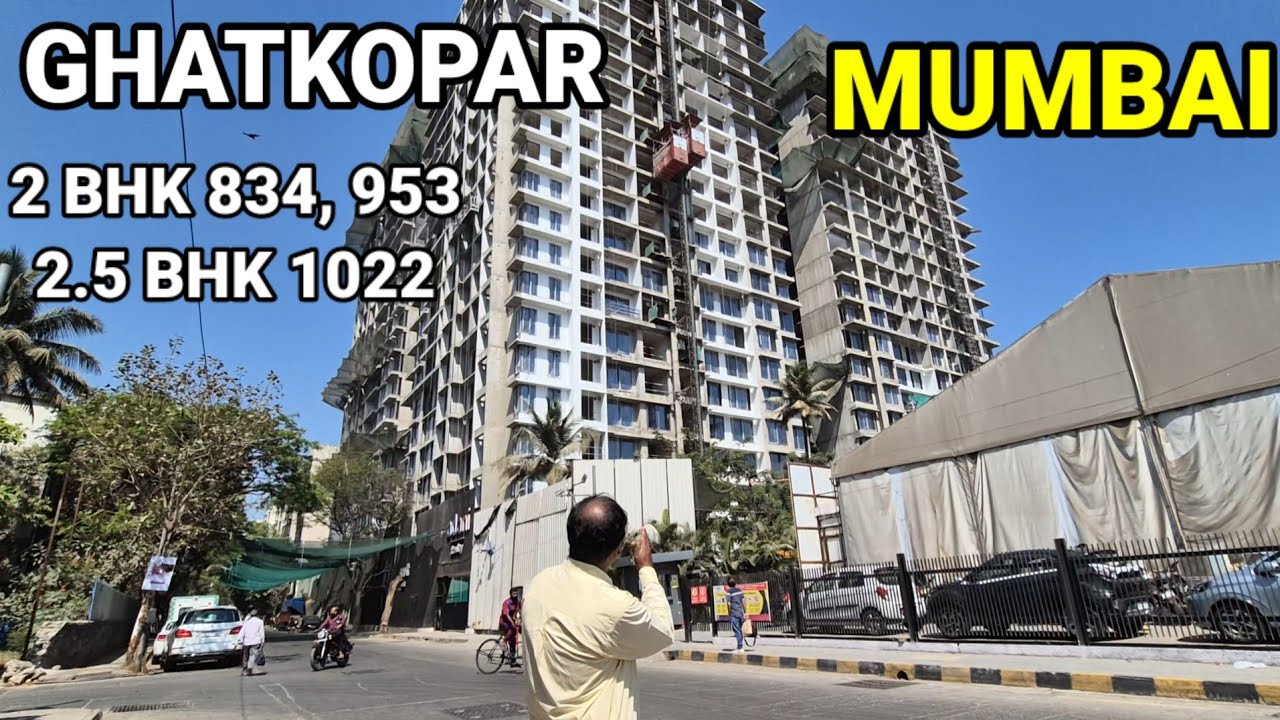 ☎️7400466949☎️8591358297,  GHATKOPAR 2 BHK 834, 953,  2.5 BHK 1022 CARPET NEAR ESTERN HIGHWAY