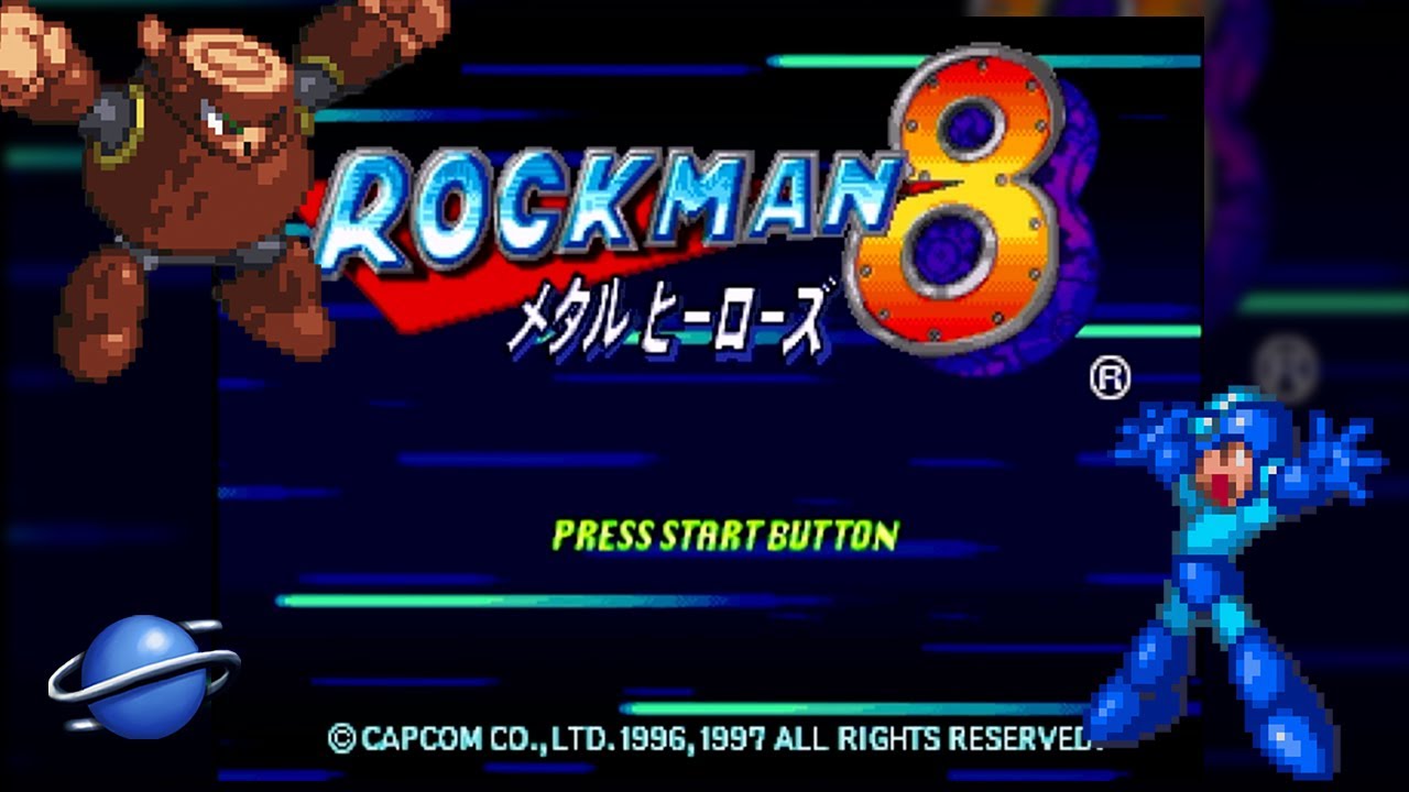 Rockman 8 Metal Heroes - Sega Saturn