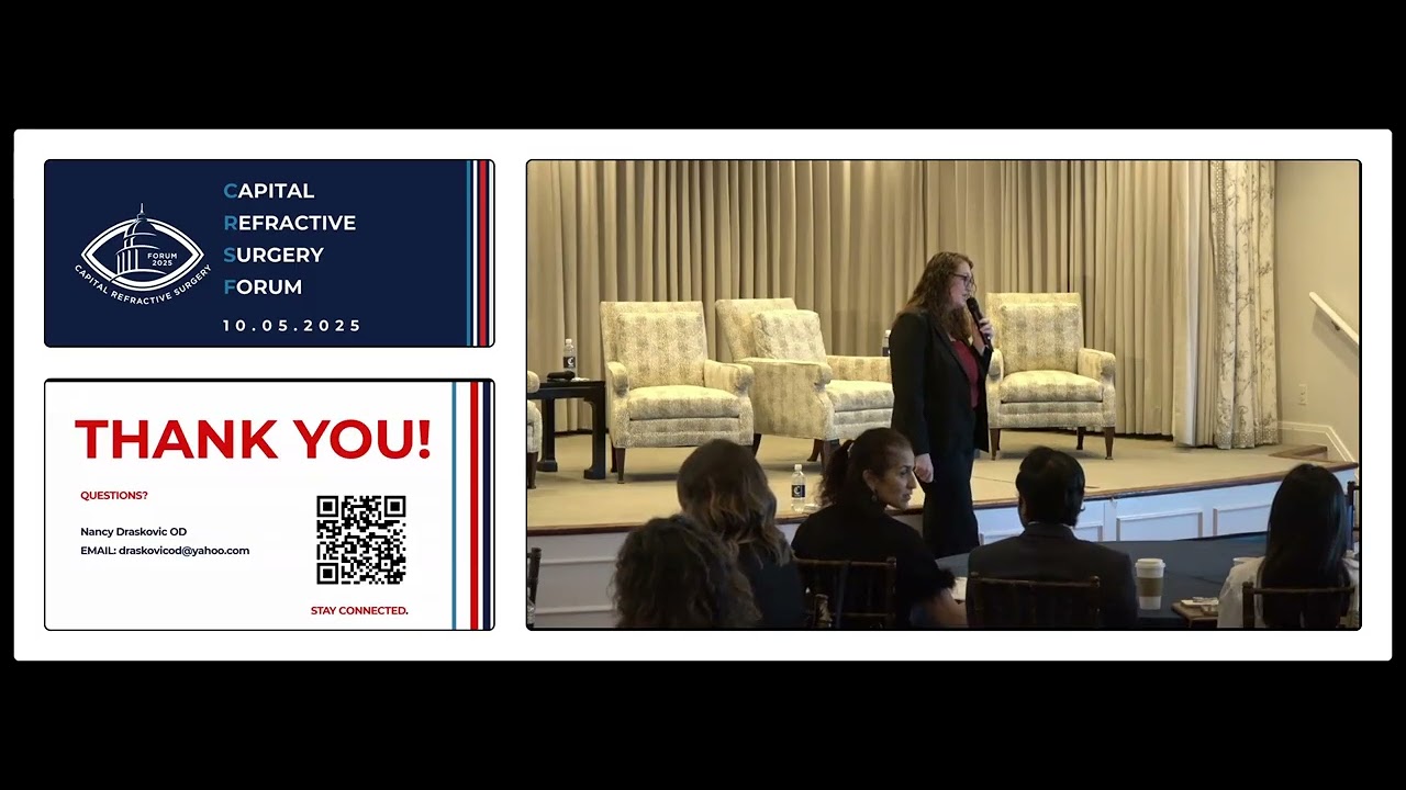 Capital Refractive Surgery Forum - Intro session 1: Hot Topics in Ocular Surface Disease Management