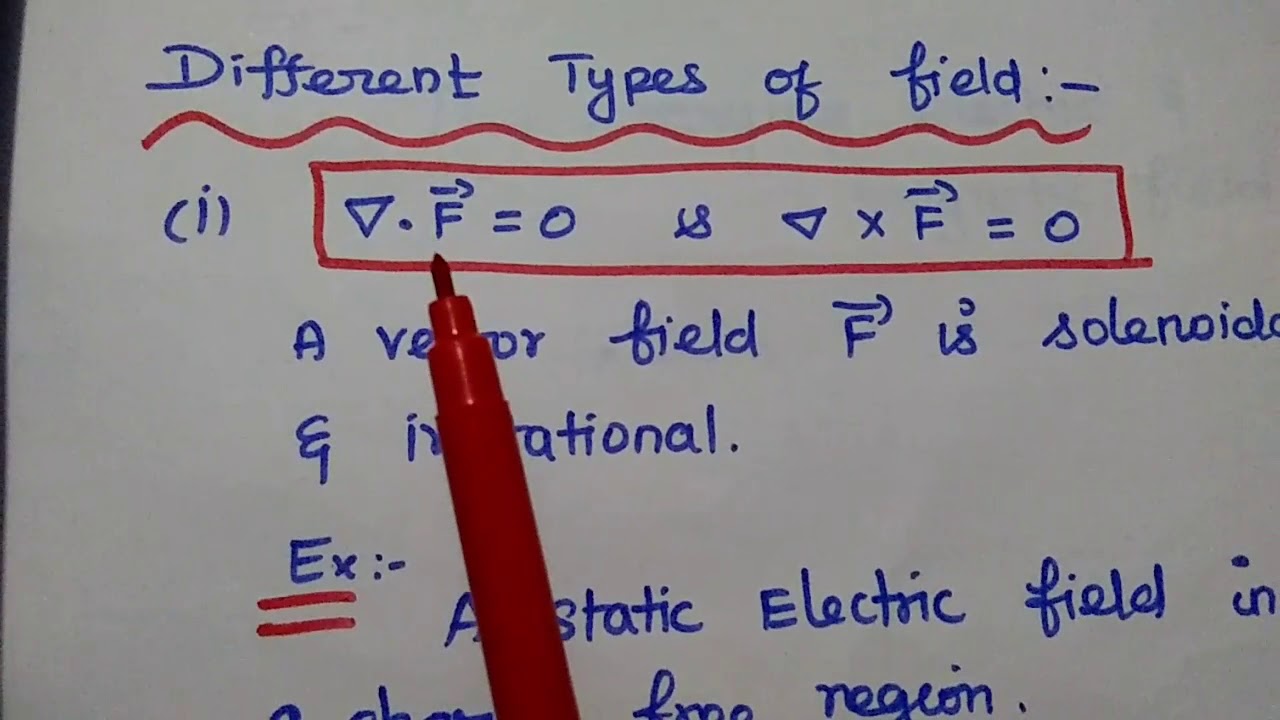 Helmholtz's Theorem - Properties