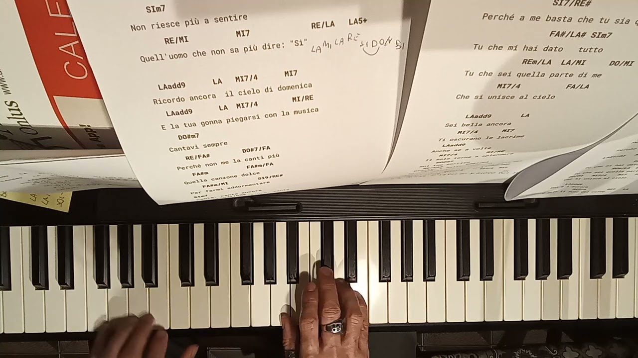 Tutorial pianoforte canta ancora Arisa(il ragazzo dai pantaloni rosa)
