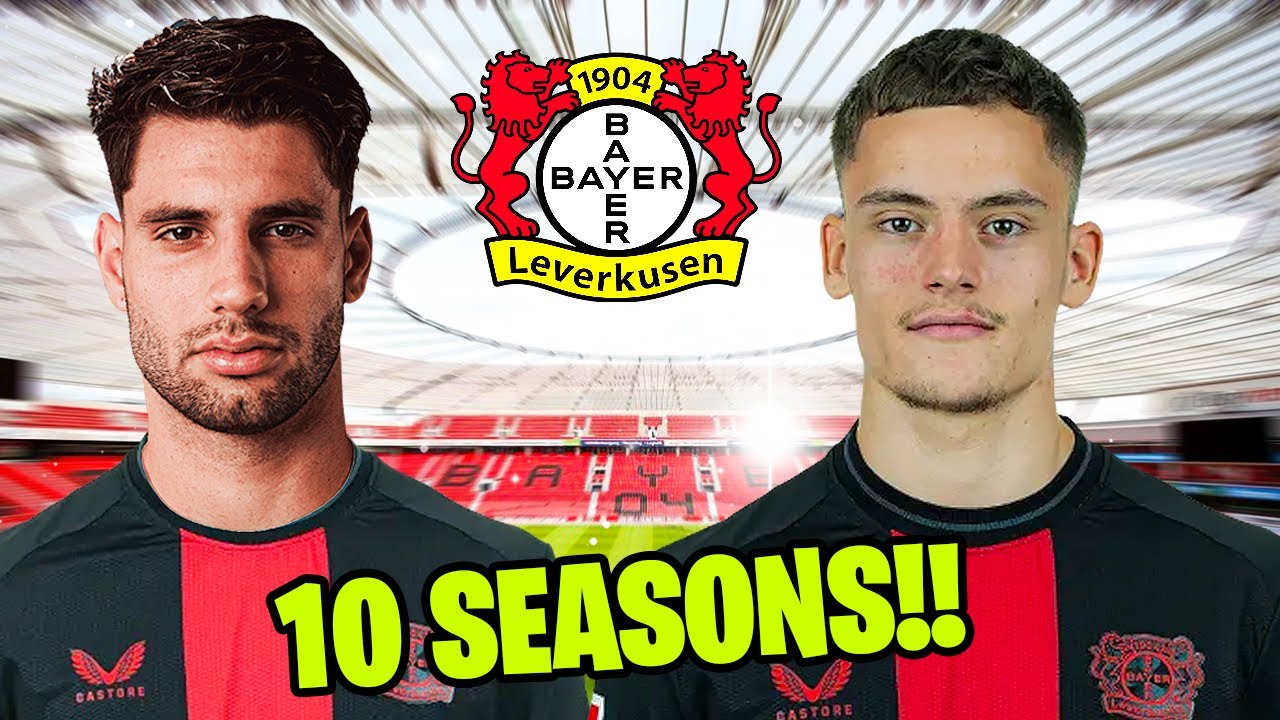 10 SZEZONRA A LEVERKUSEN EDZŐJE LETTEM!😱 AZ Ea Fc 24-BEN