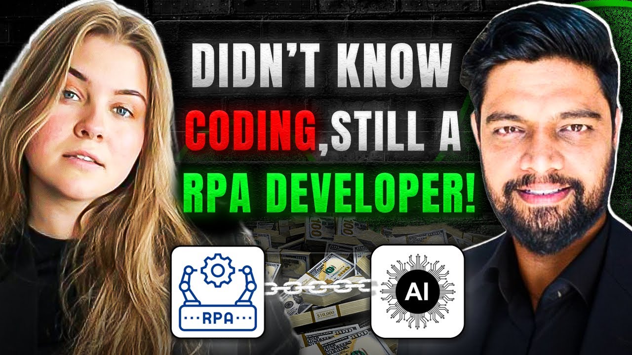 Didn’t know Coding, Still a RPA Developer | Podcast with Alisa, Founder of Alaska Hub
