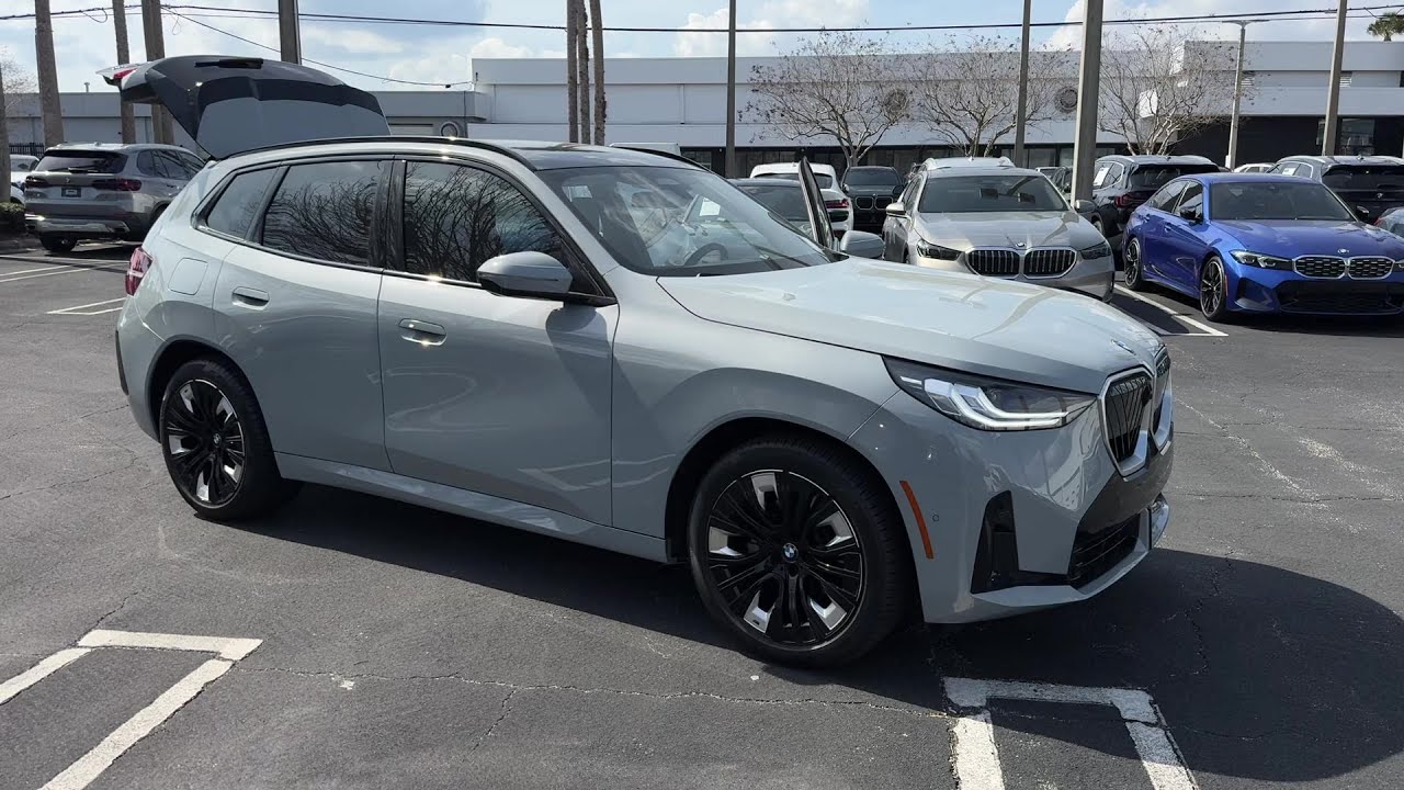 2025 BMW X3 30 xDrive at Tom Bush BMW Jacksonville | Ponte Vedra, FL