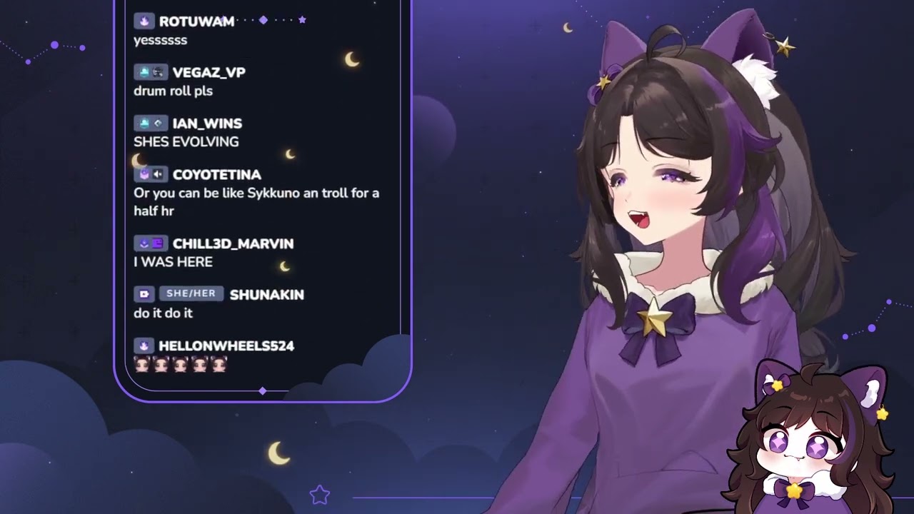 KITDY REVEALS HER VTUBER MODEL ON STREAM